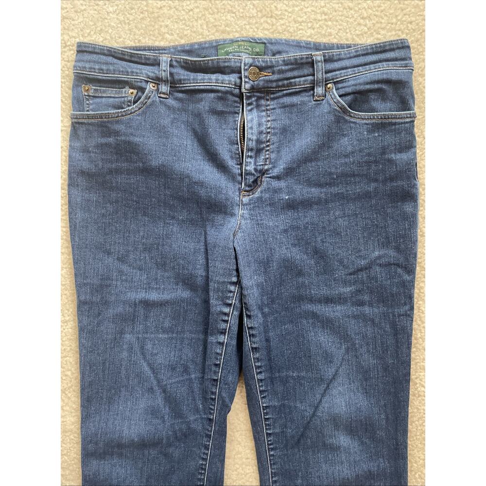 Lauren Ralph Lauren LRL Jeans Womens Size 14 X30 Heritage Preowned Blue